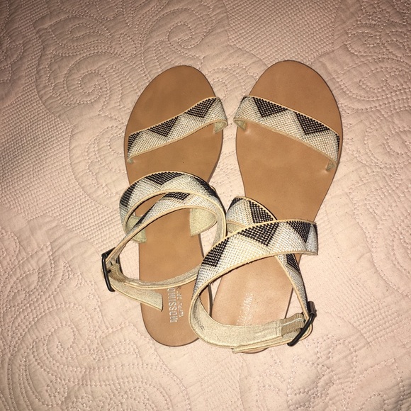 Mossimo Supply Co. Shoes - Criss Cross Boho Sandals